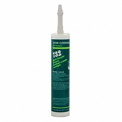 DOW CORNING 99179271 Silicone Sealant Clear 732
