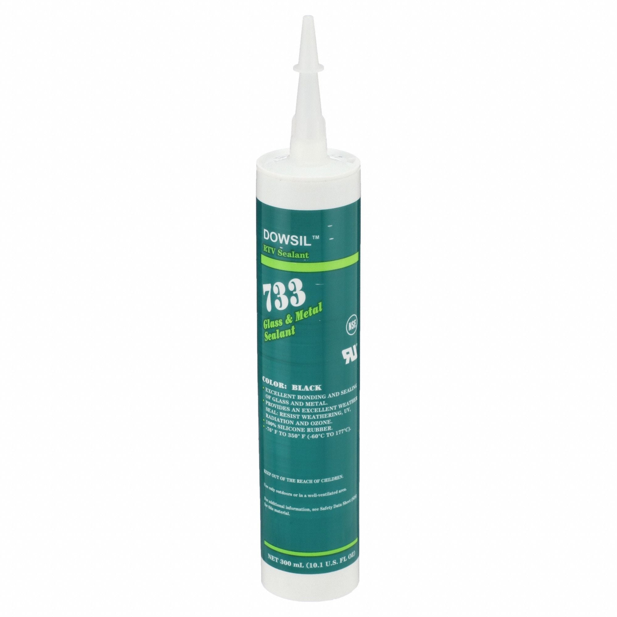 DOW CORNING 99179189 Silicone Sealant Black 733