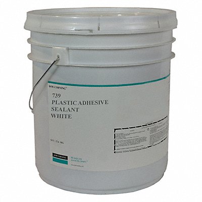 DOW CORNING 2371006 Sealant Silicone Base White Pail