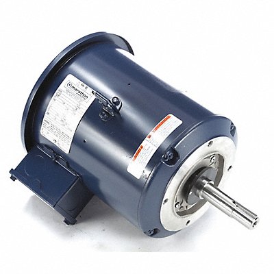 MARATHON MOTORS 182TTDW17008 Motor 5 HP 3 500 rpm 182JMV 208-230/460V
