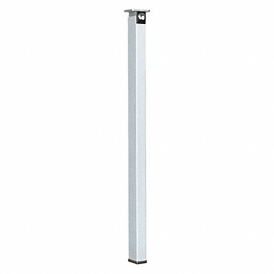 DETEX 90KRx8FT Keyed Removable Mullion Satin SS 96 L