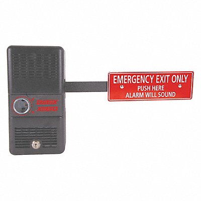 DETEX ECL230DBLACK Exit Control Hardware Cylinder Mortise
