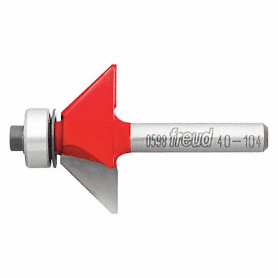 FREUD 40104 Chamfer Profile Router Bit 1-11/32