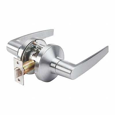 GRAINGER GP126MIA626234ASA Door Lever Lockset MIA Straight Style