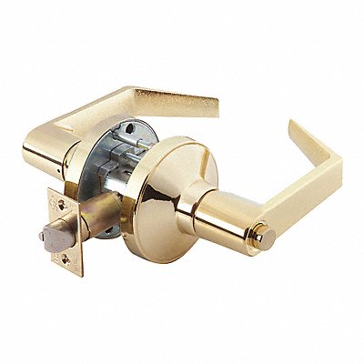 GRAINGER GP176PHL605234ASA Door Lever Lockset PHL Angled Style