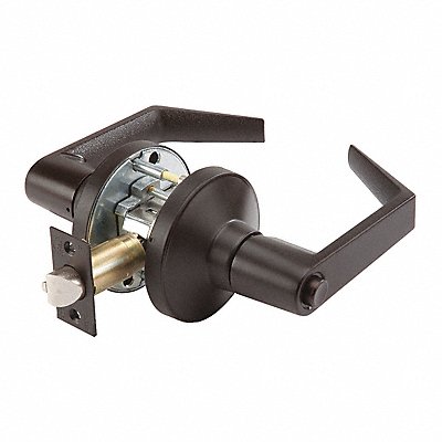GRAINGER GP176PHL613234ASA Door Lever Lockset PHL Angled Style