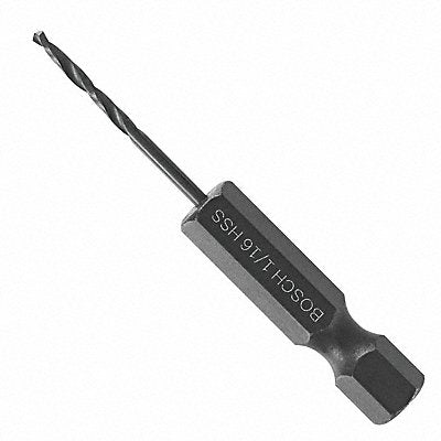 BOSCH BL2131IM Hex Shank Drill 1/16 HSS