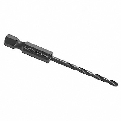 BOSCH BL2134IM Hex Shank Drill 7/64 HSS