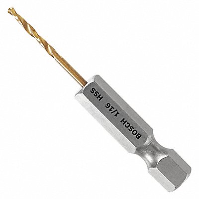 BOSCH TI2131IM Hex Shank Drill 1/16 HSS