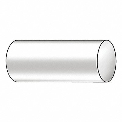GRAINGER A2752 Round Rod Aluminum 8 ft Overall L