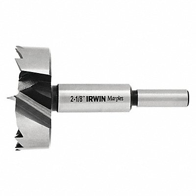 IRWIN 1966939 Forstner Bit Steel 2-1/8 x 3-1/2