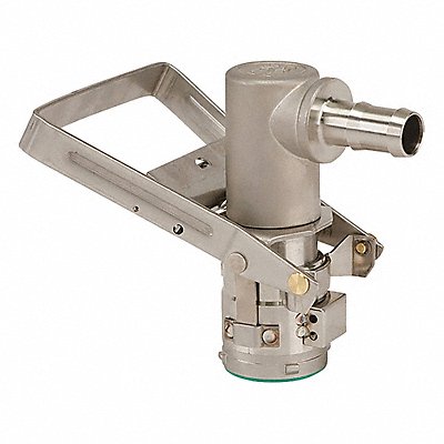 PIUSI F1536000C Coupler Stainless Steel 3/4 Hose Barb