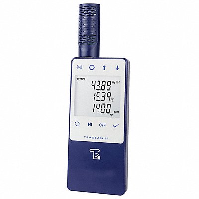 TRACEABLE 6525 CO2 Meter 32 F to 122 F LCD