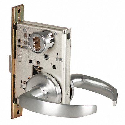BEST 45H7T14H626RH Lever Lockset Dormitory Backset 2-3/4