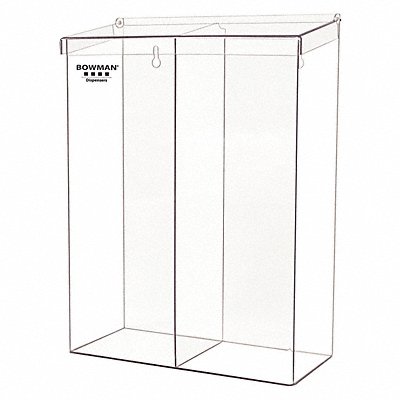 BOWMAN DISPENSERS BK2120111 Protection Dispenser Clear PETG