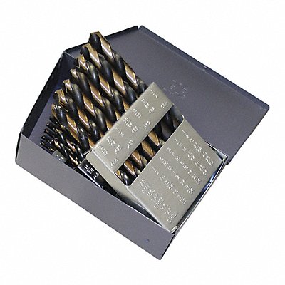 CLE-LINE C18122 Jobber Drill Set 29 pc HSS