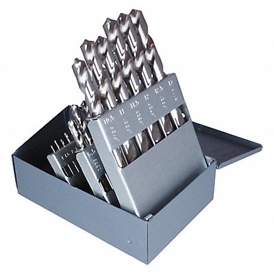 CLE-LINE C21117 Jobber Drill Set 29 pc HSS