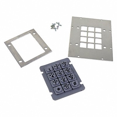 HUBBELL GAI-TRONICS 12613001 Keypad Seal Door Kit Grey Plastic