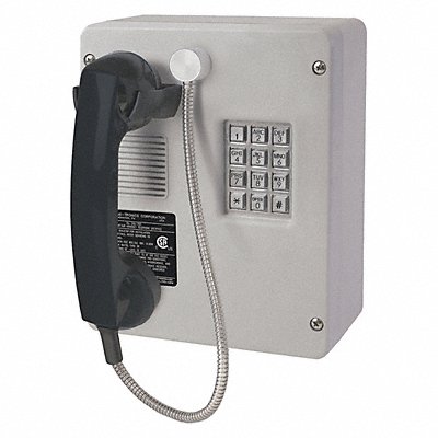 HUBBELL GAI-TRONICS 246001AC Telephone Analog Grey Surface Mount