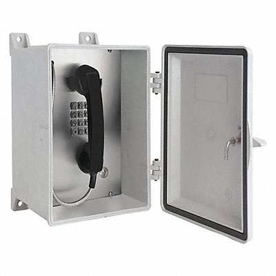 HUBBELL GAI-TRONICS 354001AC Telephone Analog Grey Surface Mount