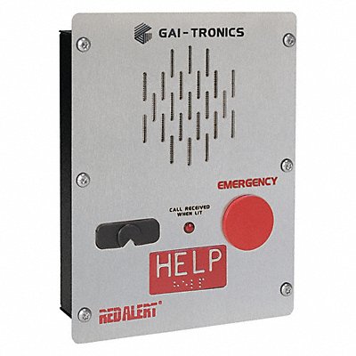 HUBBELL GAI-TRONICS 397001FS Emergency Telephone Analog Silver