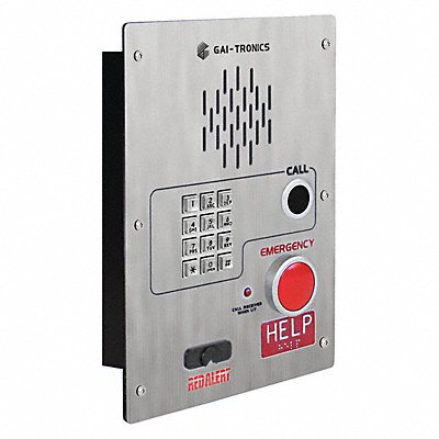 HUBBELL GAI-TRONICS 398712CB Emergency Telephone Ethernet Silver