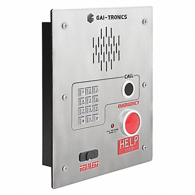 HUBBELL GAI-TRONICS 398003 Emergency Telephone Analog Silver
