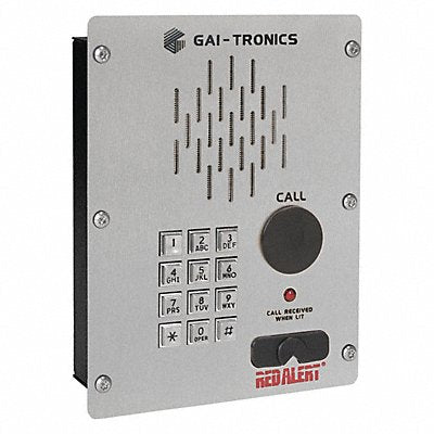 HUBBELL GAI-TRONICS 398711FS Emergency Telephone Ethernet Silver