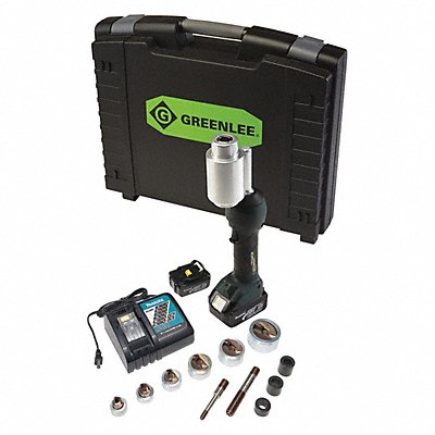 GREENLEE LS100X11SS Knockout Tool Kit 27.8 lb Dies Included