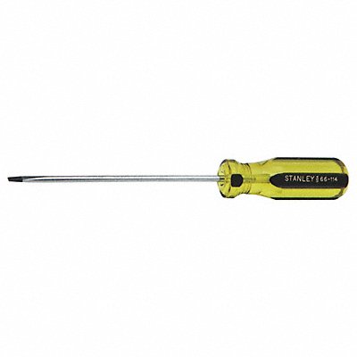 STANLEY 66114A Cabinet Slotted Screwdriver 1/8 in