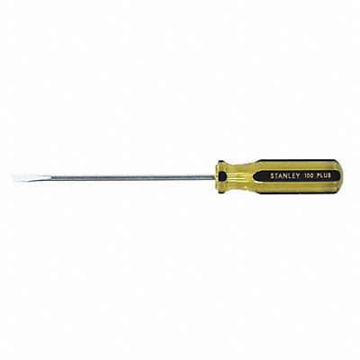 STANLEY 66186A Cabinet Slotted Screwdriver 3/16 in