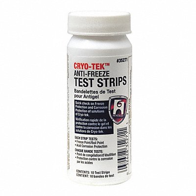 HERCULES 35271 Test Strips 4 in L 0 to 8.5 pH PK10