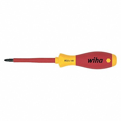 WIHA 32400 Insulated Pozidriv Screwdriver #0