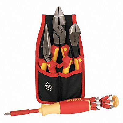 WIHA 32990 Insulated Tool Set 16 Pieces 1000VAC Max