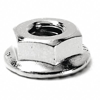 FOREVERBOLT FBFHNM12P10 FlngLock Nut NL19 StnlSS M12-1.75 GrdA2 10PK