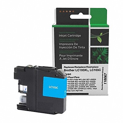 CLOVER CIGLC103C Ink Cartridge Cyan Remanufactured
