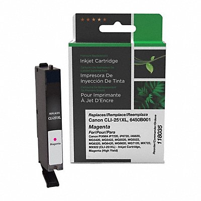 CLOVER CIG6450B001 Ink Cartridge Magenta Remanufactured