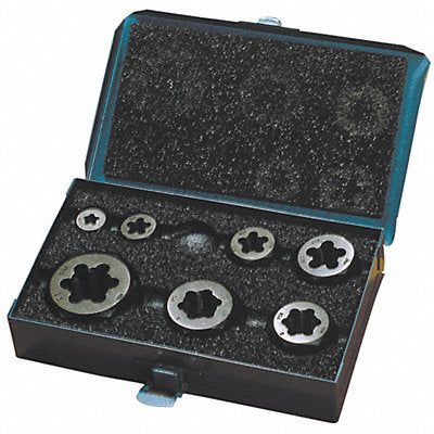 GREENFIELD THREADING 403522 Die Set Metric HSS 7pc