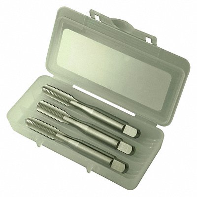 GREENFIELD THREADING 174519 Tap Set Metric M3-0.50 Thread Size 3pcs.