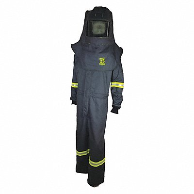 OBERON COMPANY TCG3B2XL Arc Flash Suit Kit Grey 2XL