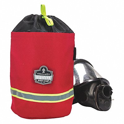 ERGODYNE 5080 Mask Bag Nylon Red
