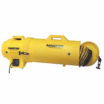 MASTER MBP1210DC25 Confined Space Fan Yellow 13 H