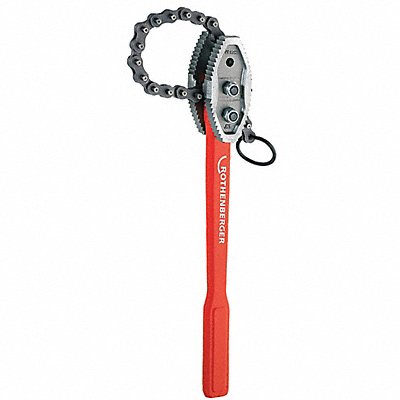 ROTHENBERGER 70245 Chain Pipe Wrench Stel 6-3/5 Single End
