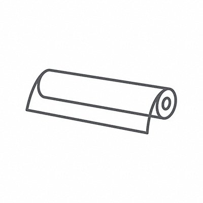 GRAINGER 461XXXIA1215 Roll UHMW 12 x15ft 0.031 T AcrylcAdh Wht