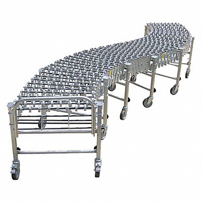 NESTAFLEX 37630012SAL Skate Wheel Conveyor Flex 12 ft 2 Max L