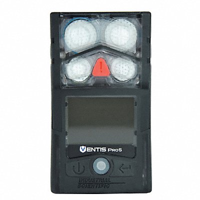 INDUSTRIAL SCIENTIFIC VP5KJ6Y2110111 Multi-Gas Detector Black 2-41/64 W