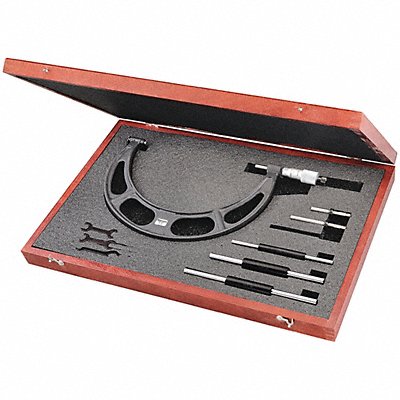 STARRETT 2241BRLZ Anvil Micrometer Set 6 to 9 Range
