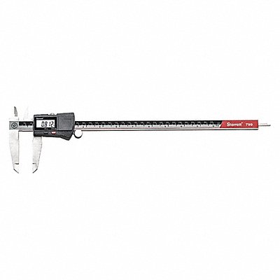 STARRETT EC799B12300 Digital Caliper 0-12 /0-300mm Range SS
