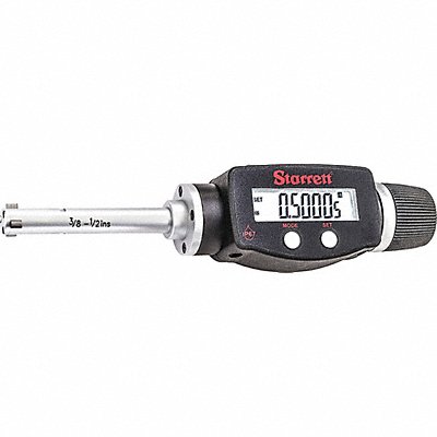 STARRETT 770BXTZ500 Internal Micrometer 3/8 to 1/2 Range