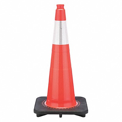 GRAINGER RS70032SR3M6 Traffic Cone 7 lb Orange Cone Color